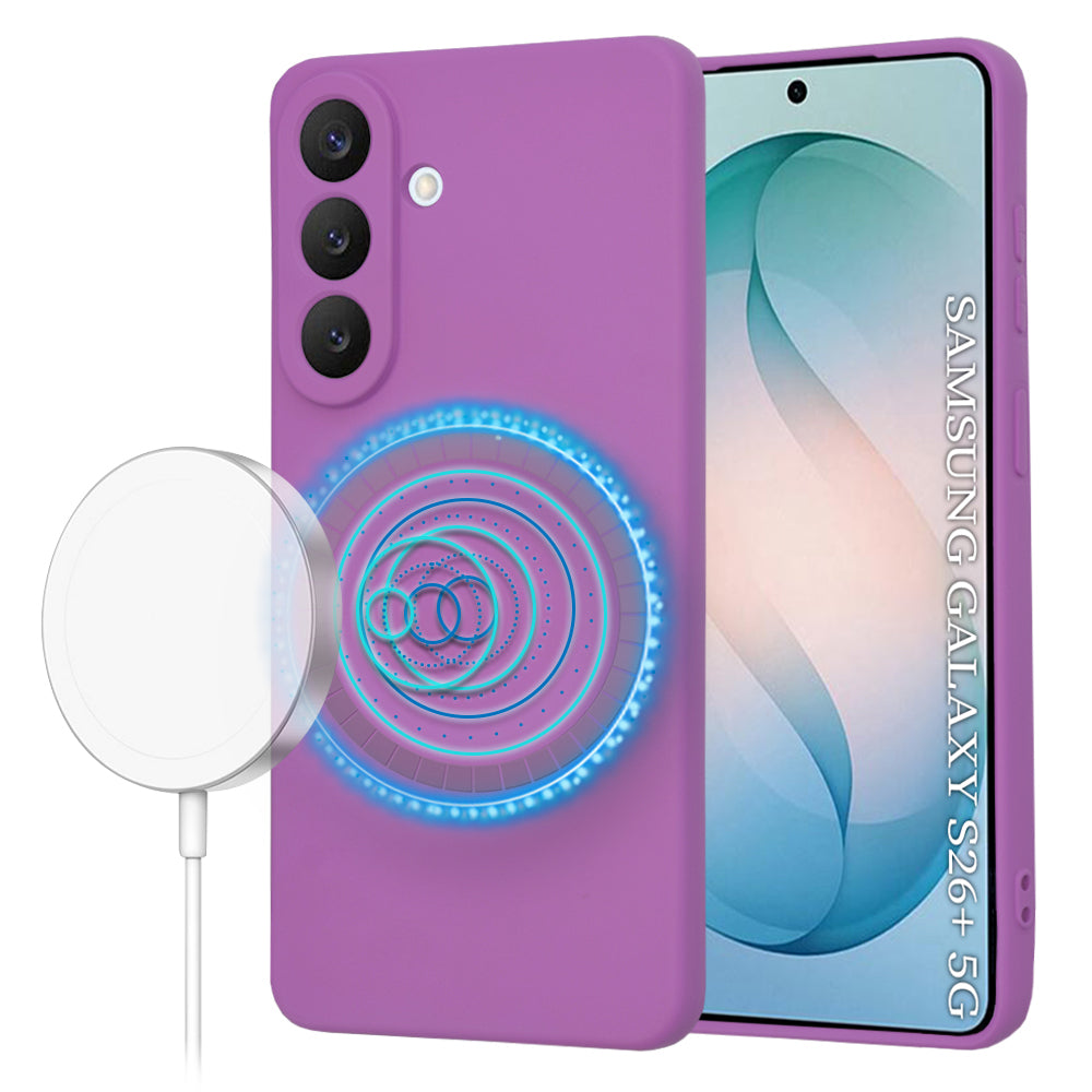 Techsuit - SoftFlex MagSafe - Samsung Galaxy S26 Plus - Purple