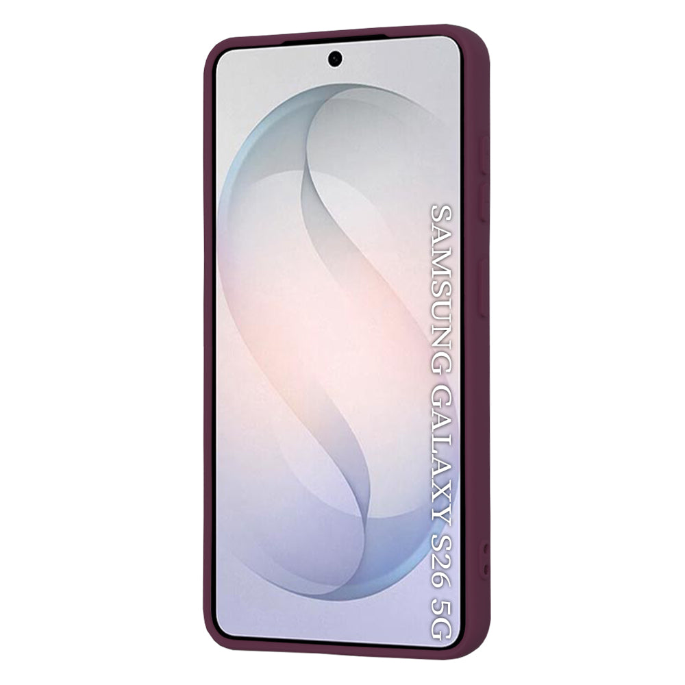 Techsuit - SoftFlex MagSafe - Samsung Galaxy S26 - Plum Red