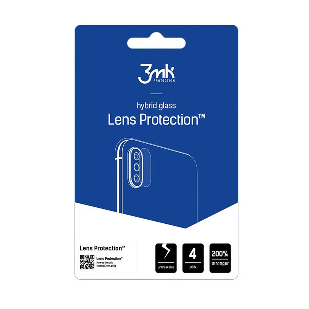 3mk - Lens Protection (4 pack) - Motorola Edge 70 Fusion - Clear