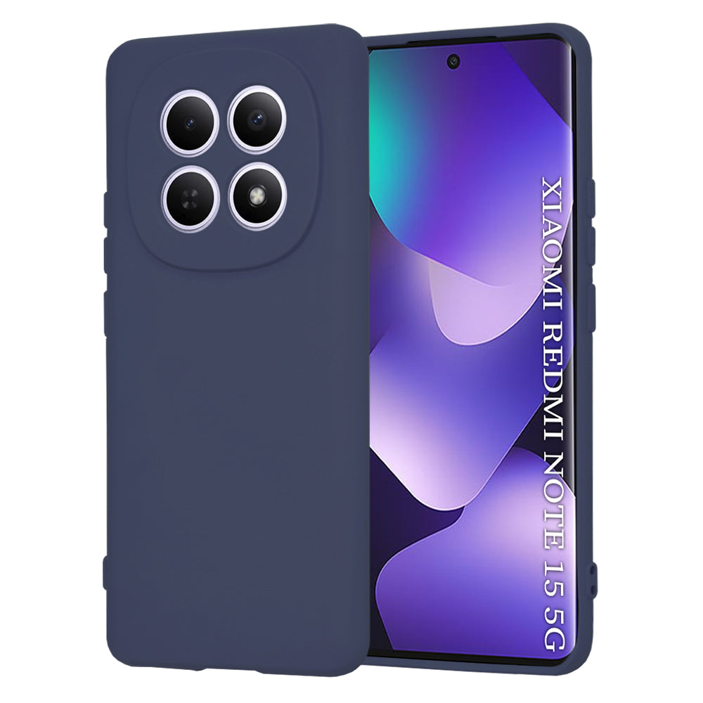 Techsuit - SoftFlex - Xiaomi Redmi Note 15 5G / Note 15 4G / Poco M8 5G - Navy Blue