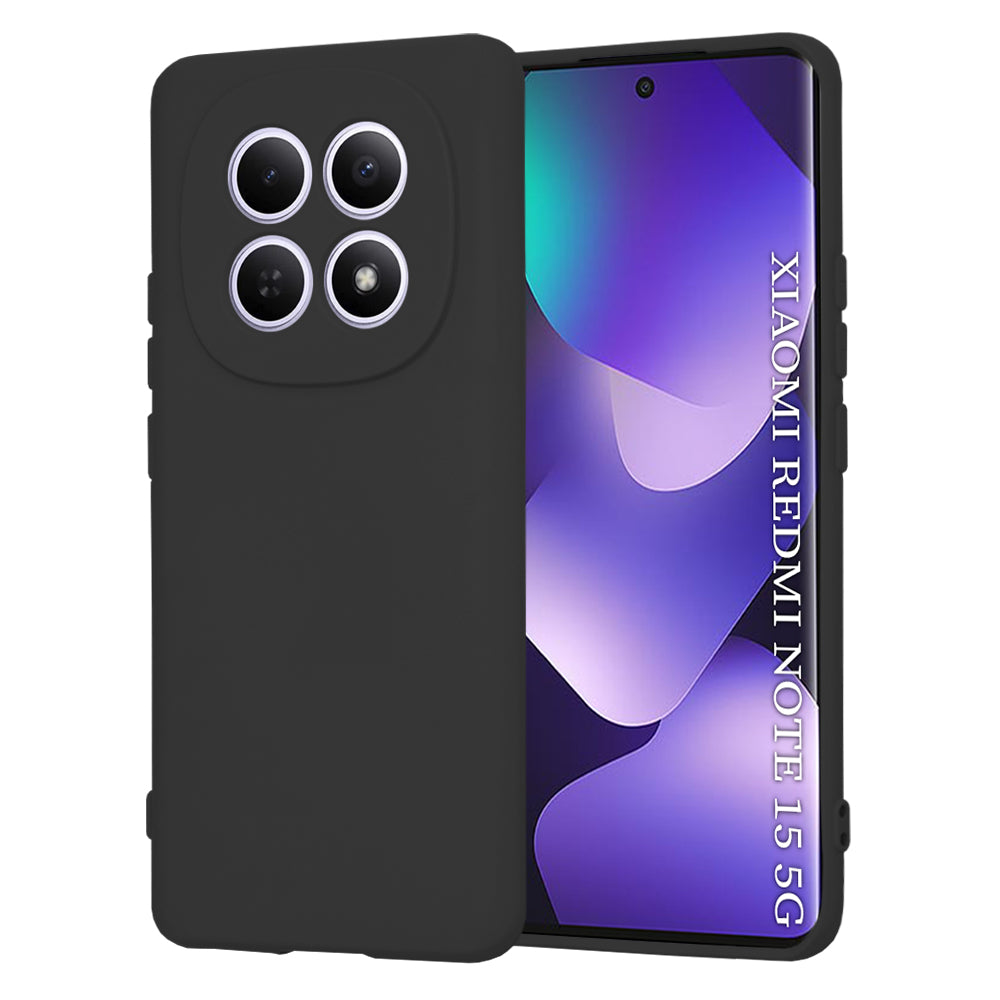 Techsuit - SoftFlex - Xiaomi Redmi Note 15 5G / Note 15 4G / Poco M8 5G - Black