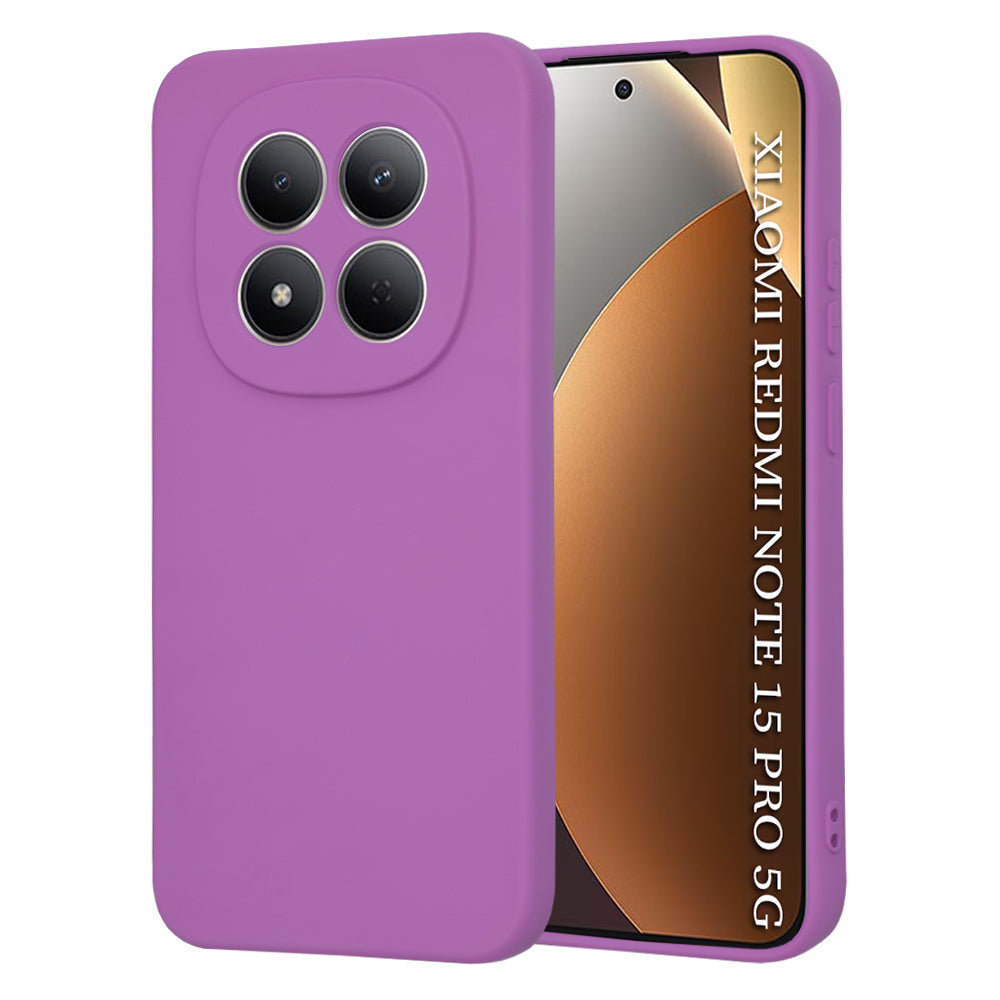 Techsuit - SoftFlex - Xiaomi Redmi Note 15 Pro 5G - Purple