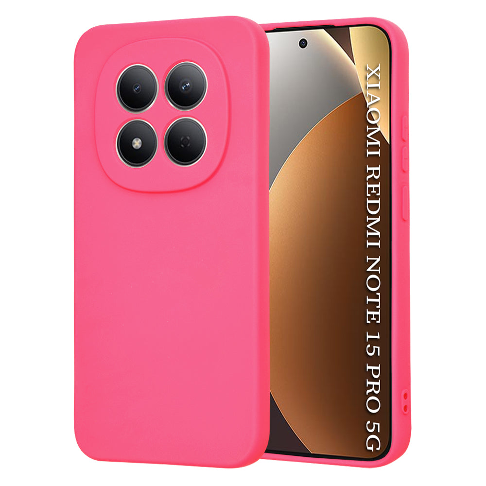 Techsuit - SoftFlex - Xiaomi Redmi Note 15 Pro 5G - Hot Pink