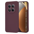 Techsuit - SoftFlex - Xiaomi Redmi Note 15 Pro 5G - Plum Red