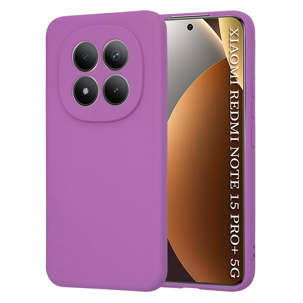 Techsuit - SoftFlex - Xiaomi Redmi Note 15 Pro+ 5G / Poco M8 Pro 5G - Purple