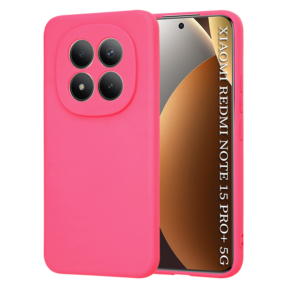Techsuit - SoftFlex - Xiaomi Redmi Note 15 Pro+ 5G / Poco M8 Pro 5G - Hot Pink