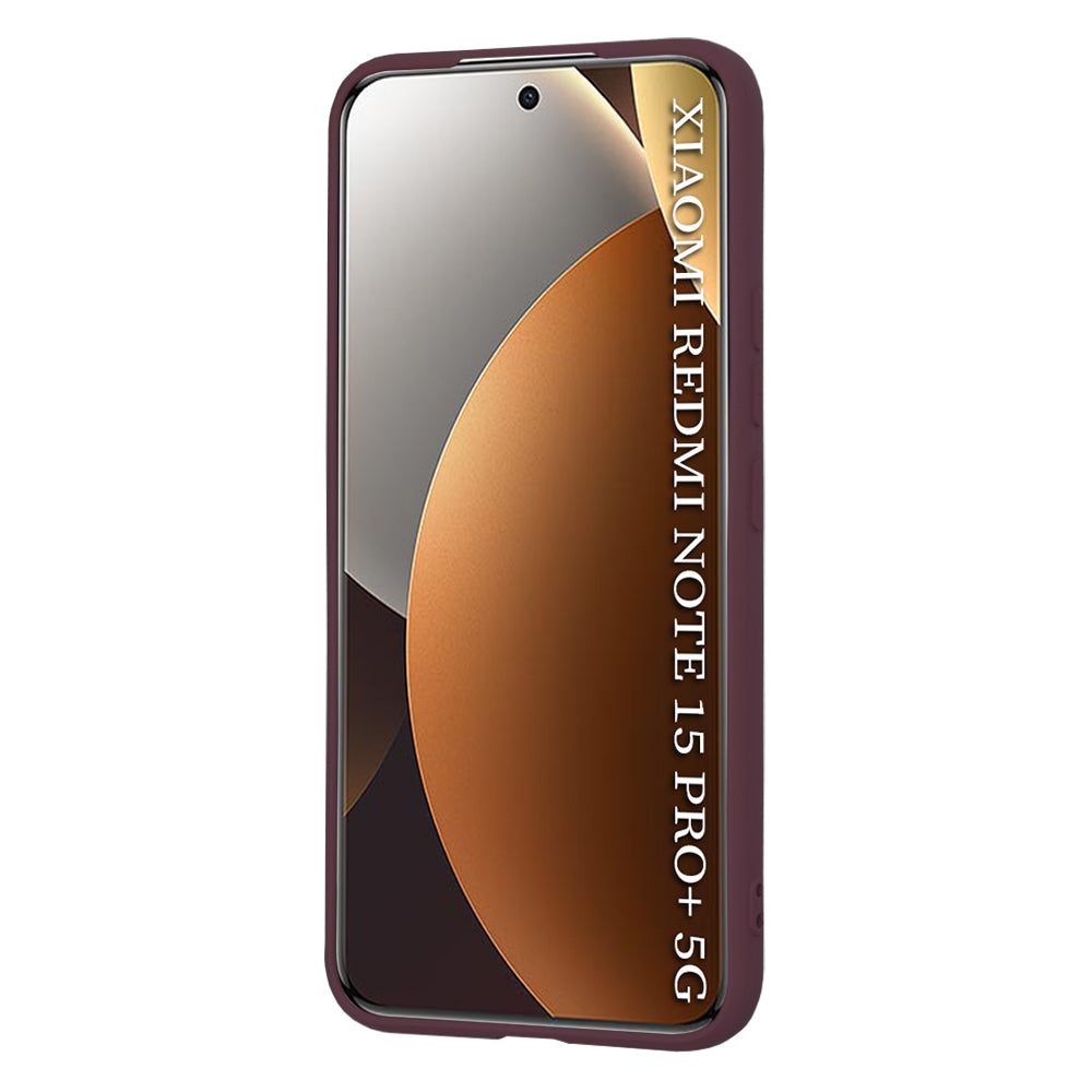 Techsuit - SoftFlex - Xiaomi Redmi Note 15 Pro+ 5G / Poco M8 Pro 5G - Plum Red
