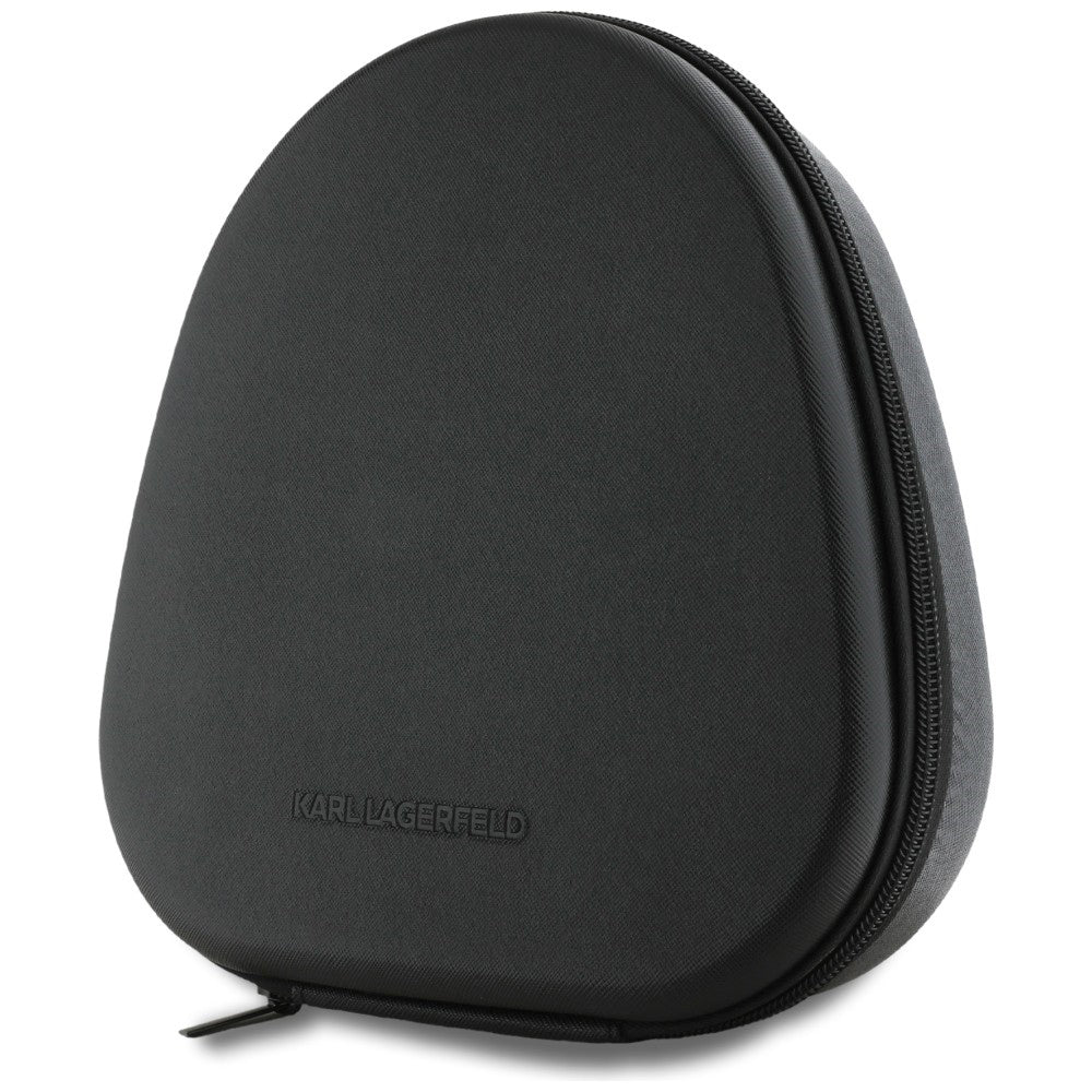 Karl Lagerfeld - Wireless Headphones Saffiano Elongated (KLBHP73PSACKMG) - Over-Ear Headset, ANC, Bluetooth, Type-C - Gr
