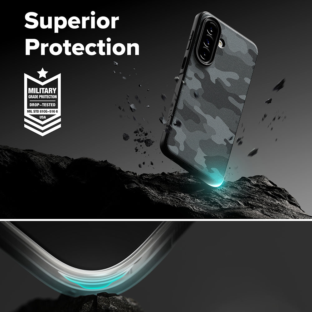 Ringke - Onyx - Samsung Galaxy A57 5G - Camo Black