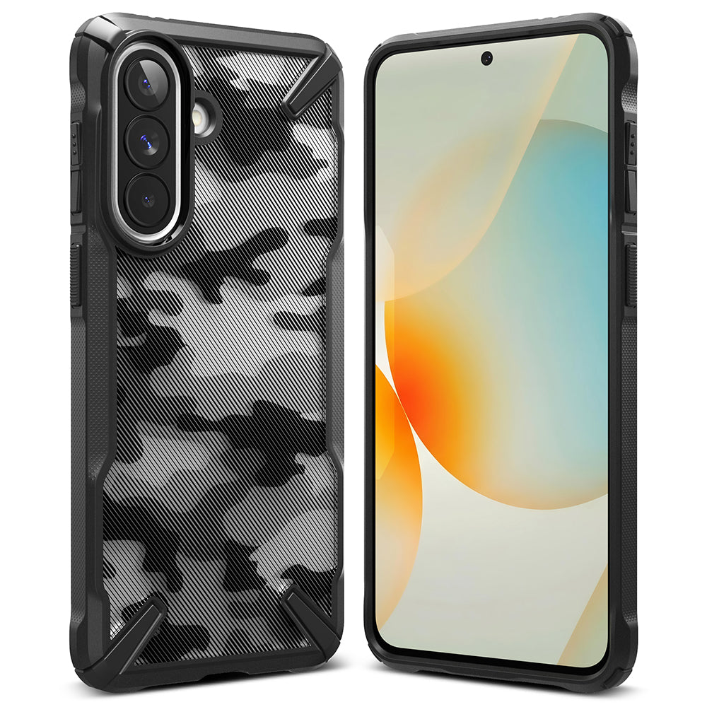 Ringke Husa de protectie Ringke Fusion X compatibil cu Samsung Galaxy A57 5G, Camo Black