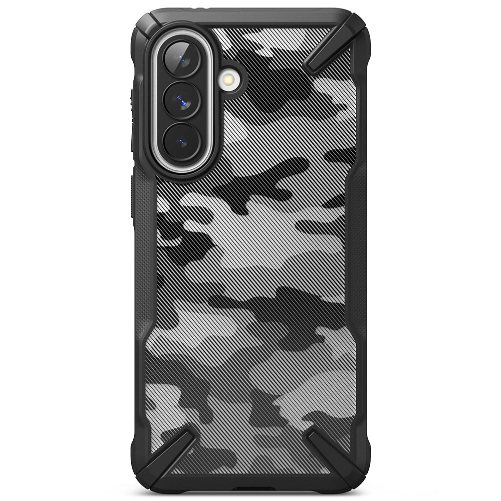 Ringke Husa de protectie Ringke Fusion X compatibil cu Samsung Galaxy A57 5G, Camo Black – imagine 2