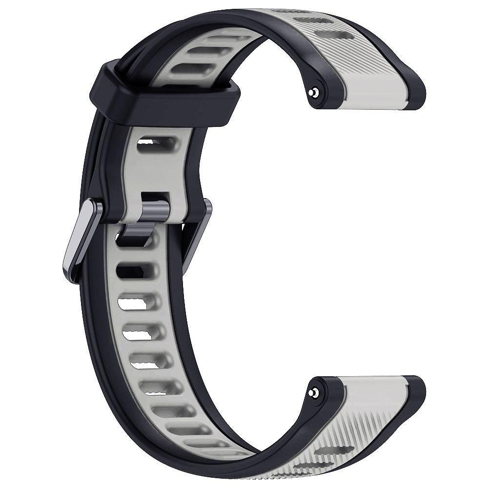 Techsuit - Watchband 20mm (W053) - Samsung Galaxy Watch 4/5/Active 2, Huawei Watch GT 3 (42mm)/GT 3 Pro (43mm) - Gray