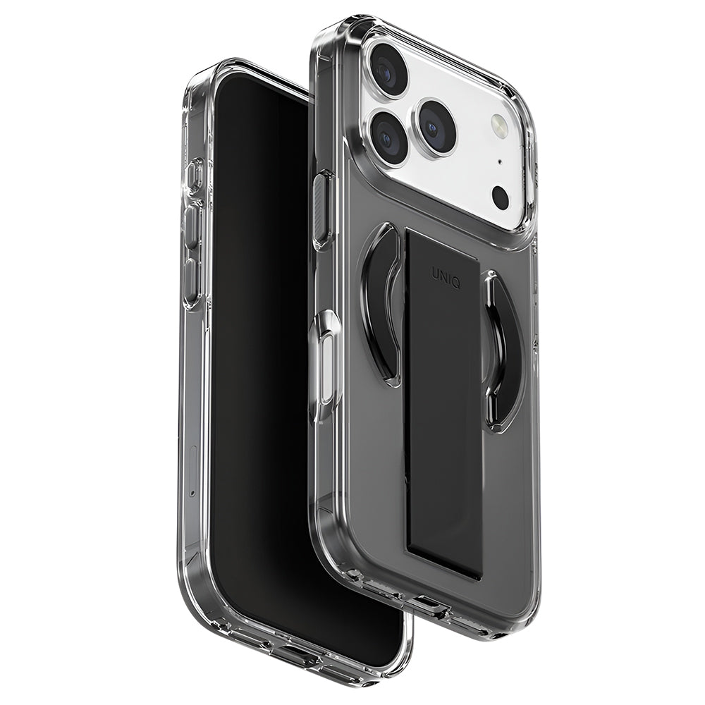 UNIQ - Heldro Air MagClick - iPhone 17 Pro Max - Black / Gray