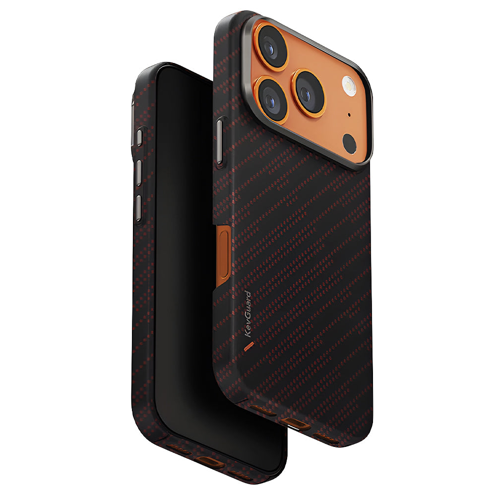 UNIQ - Keva Aramid - iPhone 17 Pro Max - Silent Lava