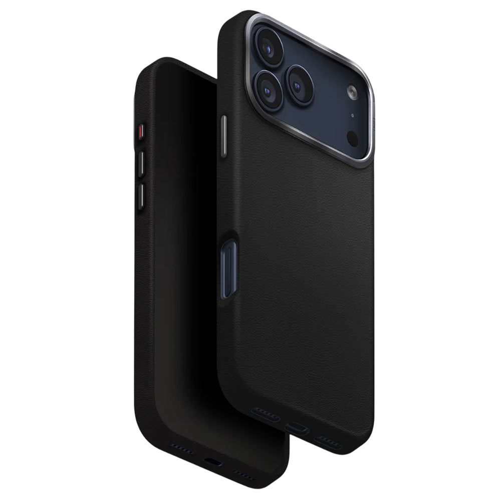 UNIQ - Lyden Leatherette Case - iPhone 17 Pro - Black