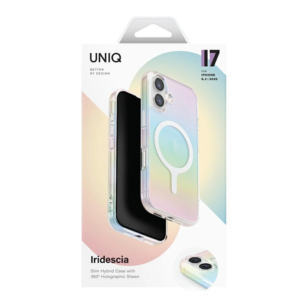 UNIQ Husa de protectie UNIQ Iridescia MagClick™ compatibil cu iPhone 17 Pro Max, Curcubeu – imagine 7