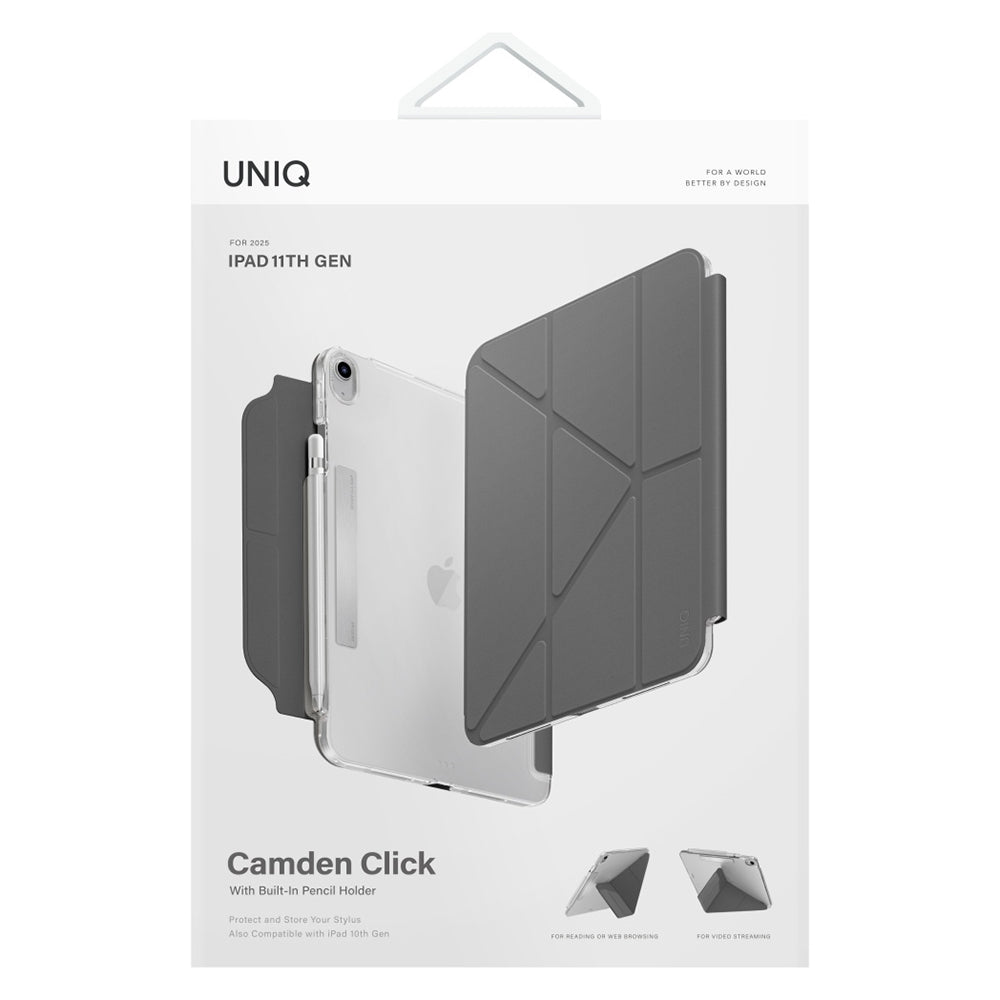 UNIQ - Camden Click - iPad Air 4 (2020) / Air 5 (2022) / Air 11 (2024) / Air 11 (2025) / Air 11 (2026) - Stone Blue