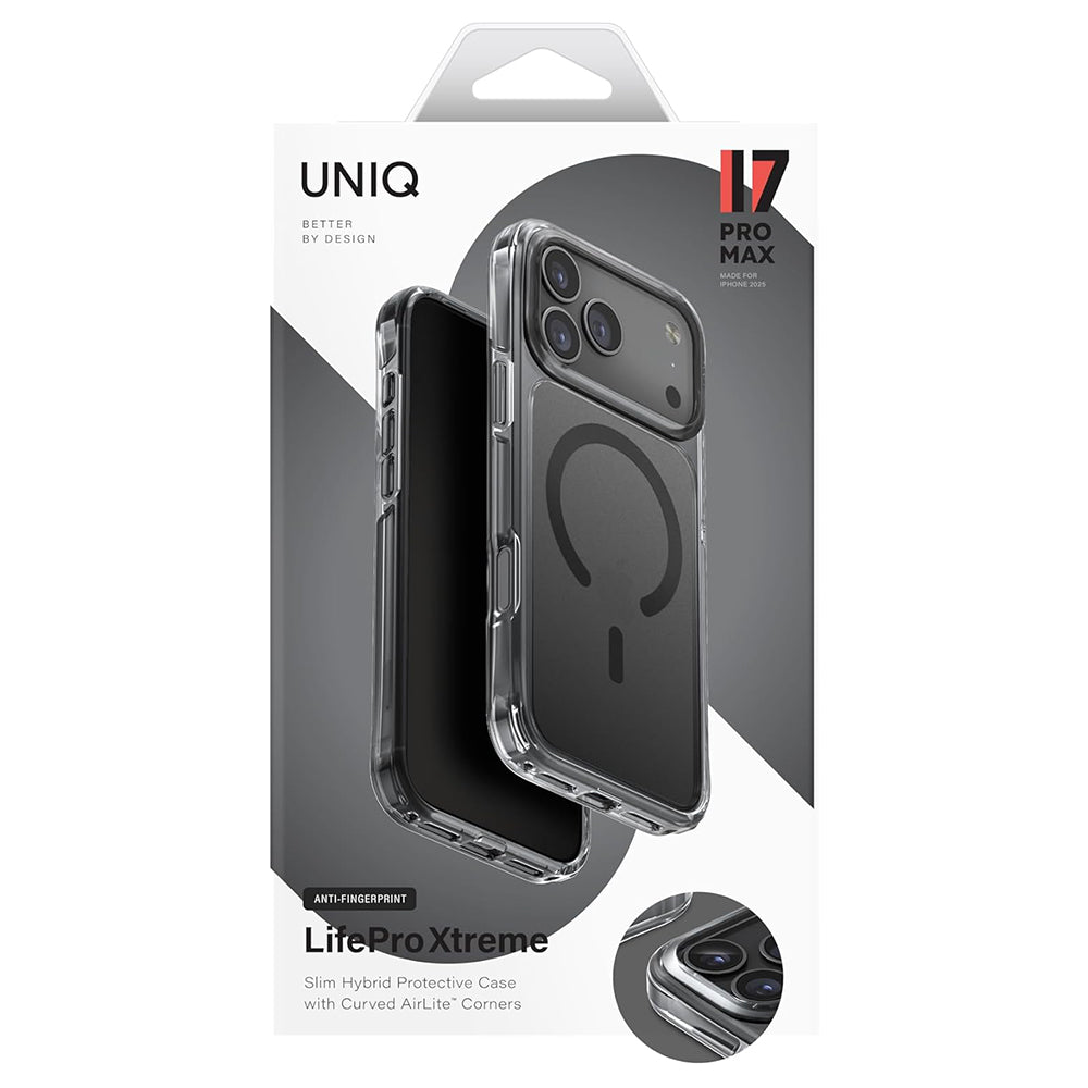 UNIQ - LifePro Xtreme MagClick - iPhone 17 Pro - Black