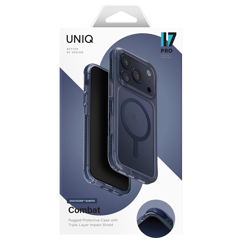UNIQ - Combat MagClick - iPhone 17 Pro - Black