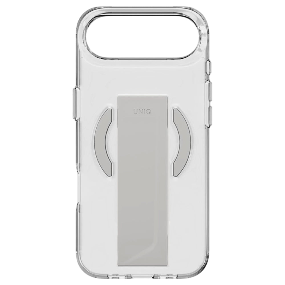 UNIQ - Heldro Air MagClick - iPhone 17 Pro - Clear / Gray