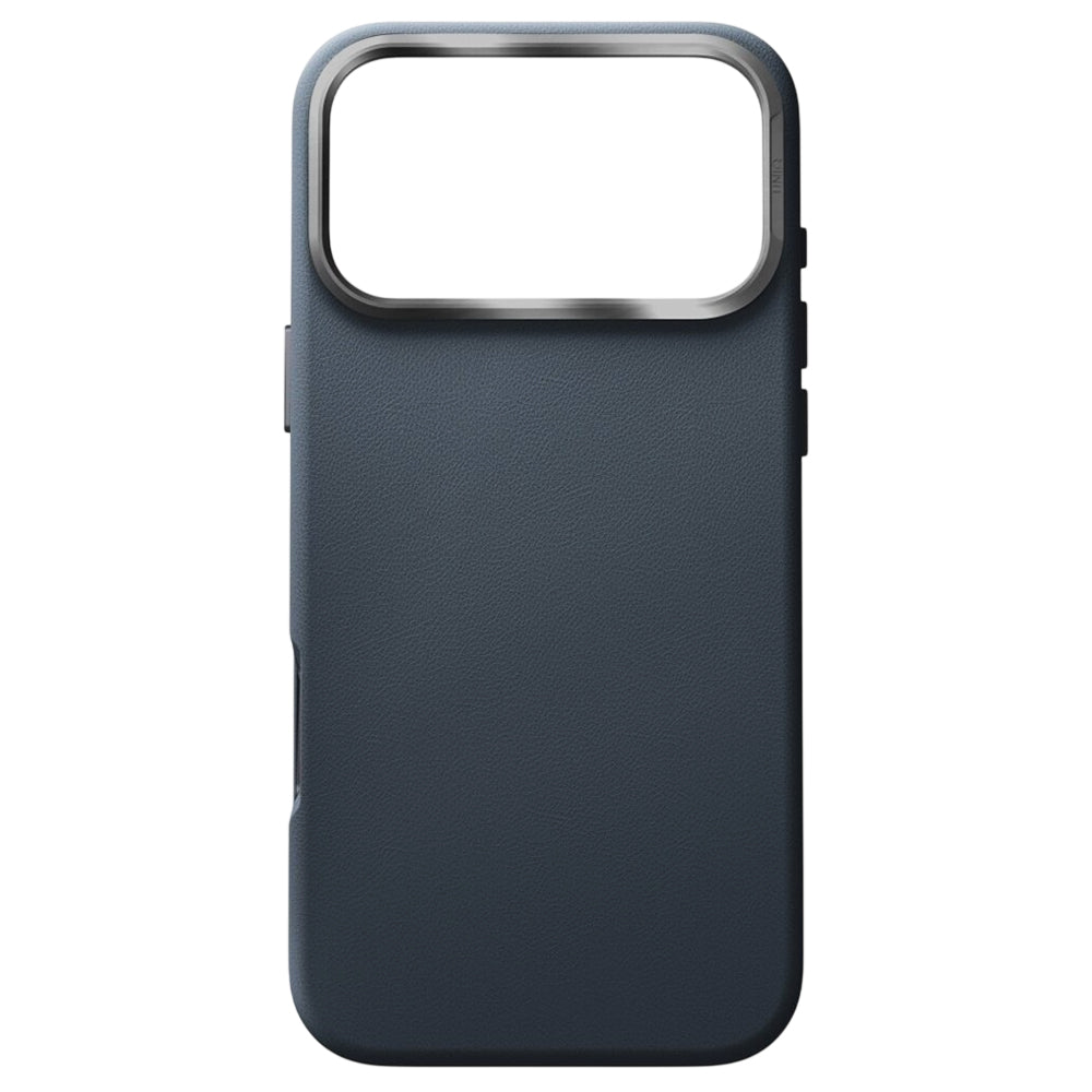 UNIQ Husa de protectie UNIQ Lyden Leatherette compatibil cu iPhone 17 Pro Max, Steel Teal – imagine 3