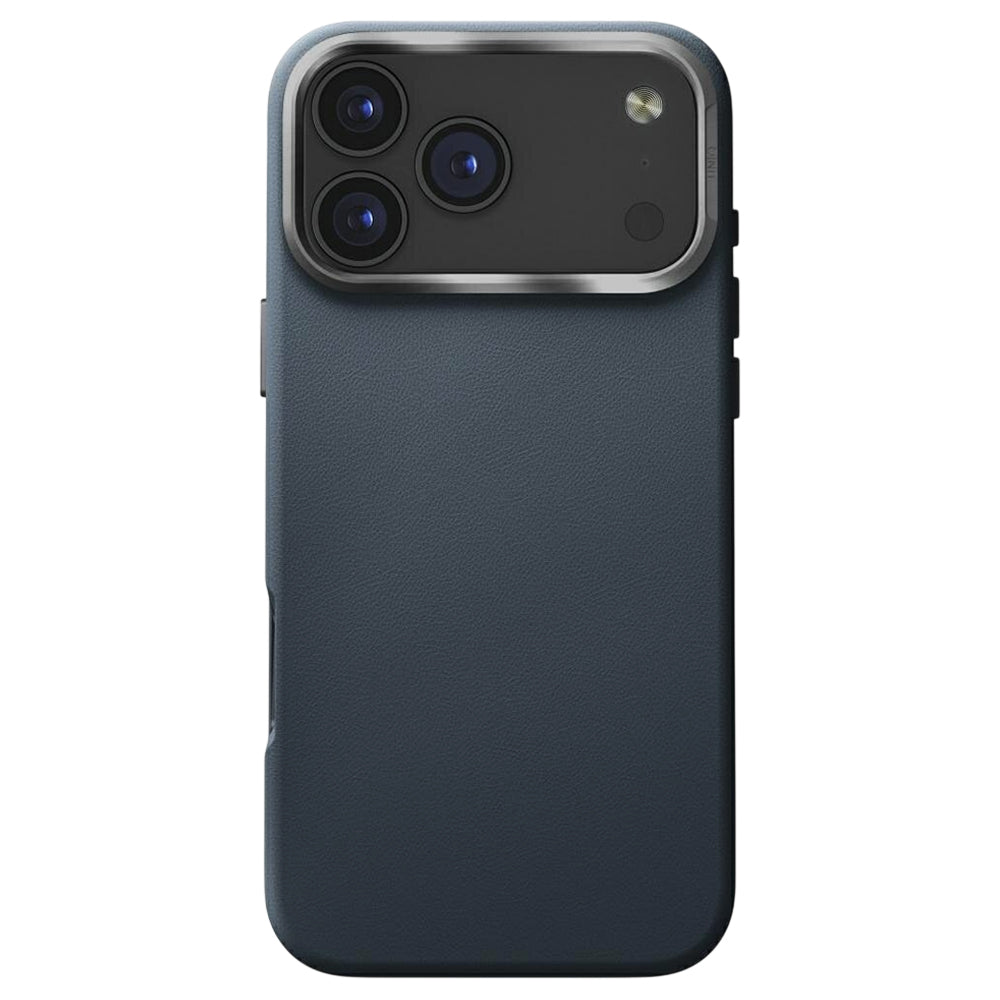 UNIQ Husa de protectie UNIQ Lyden Leatherette compatibil cu iPhone 17 Pro Max, Steel Teal – imagine 2