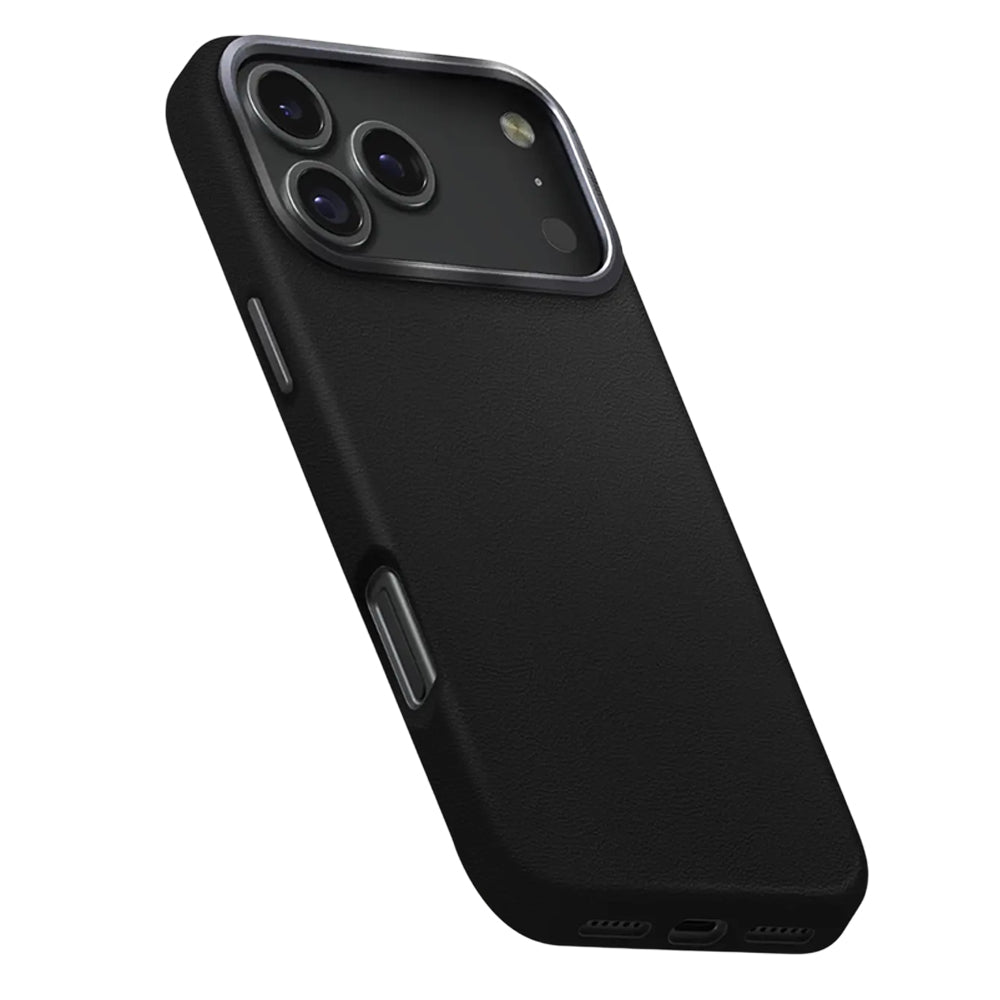 UNIQ - Lyden Leatherette Case - iPhone 17 Pro Max - Black