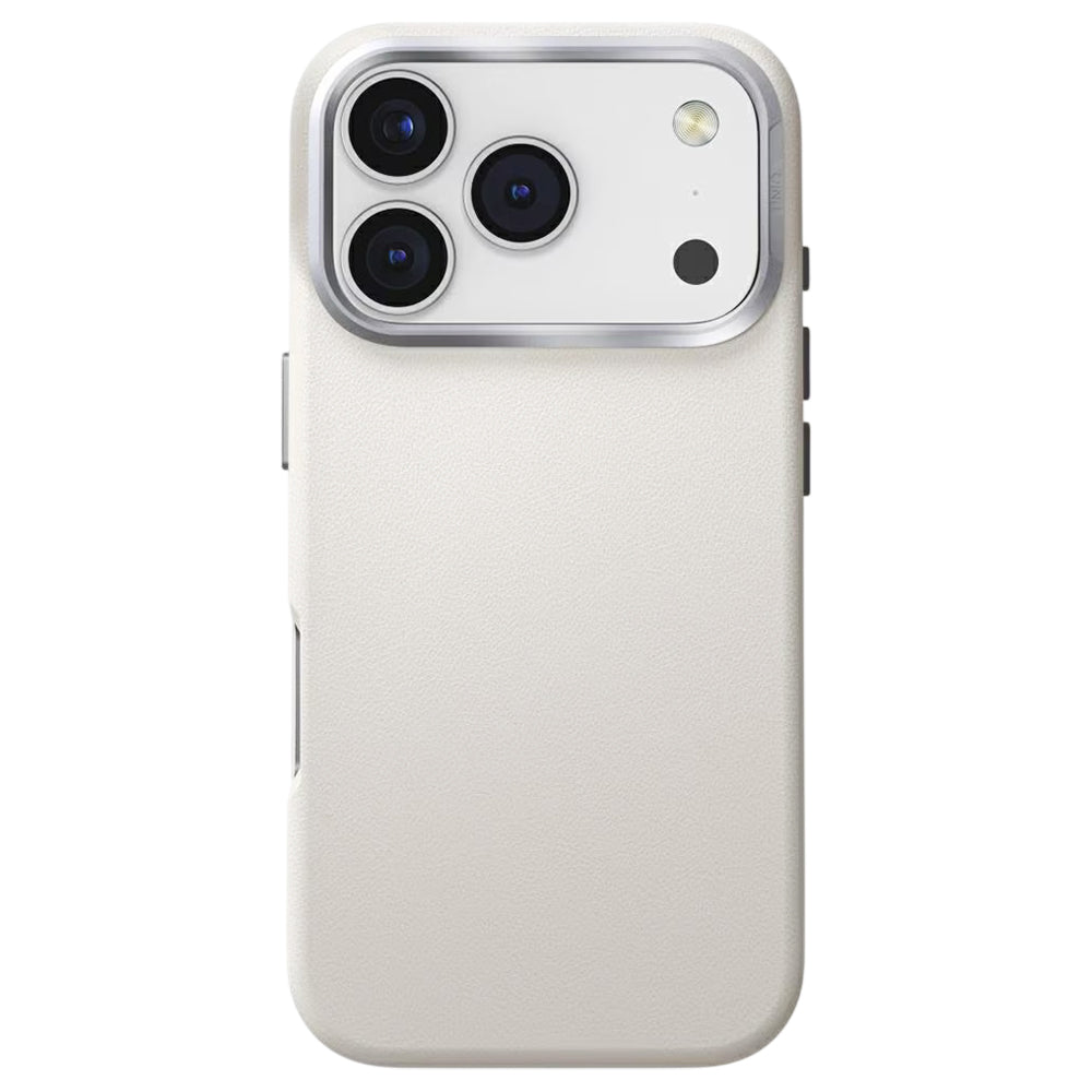 UNIQ - Lyden Leatherette Case - iPhone 17 Pro - Gray