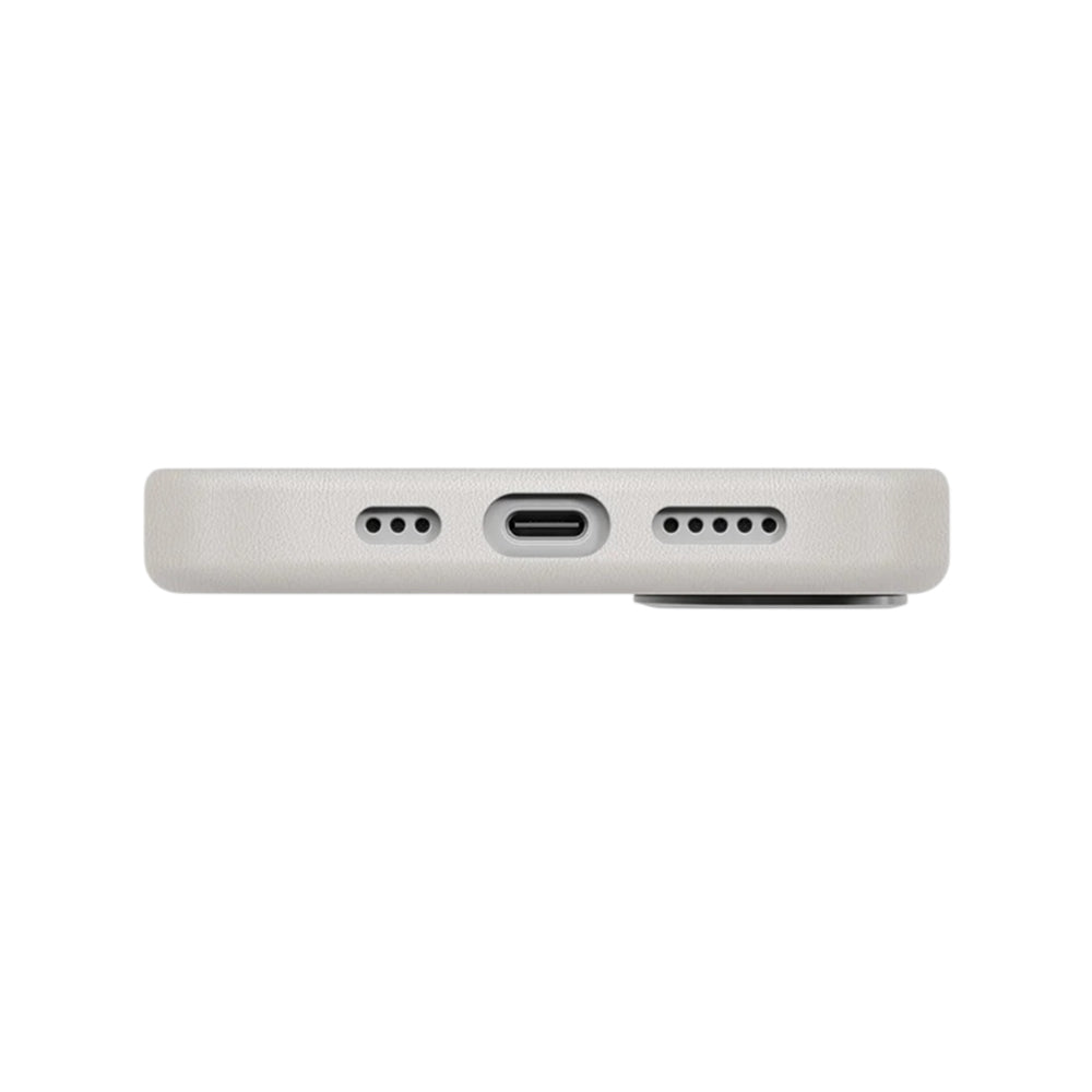 UNIQ - Lyden Leatherette Case - iPhone 17 - Gray