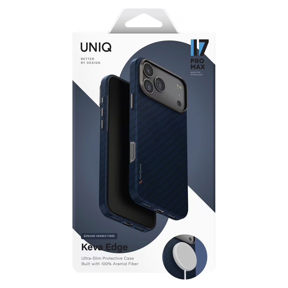 UNIQ - Keva Aramid - iPhone 17 Pro - Frosted Denim