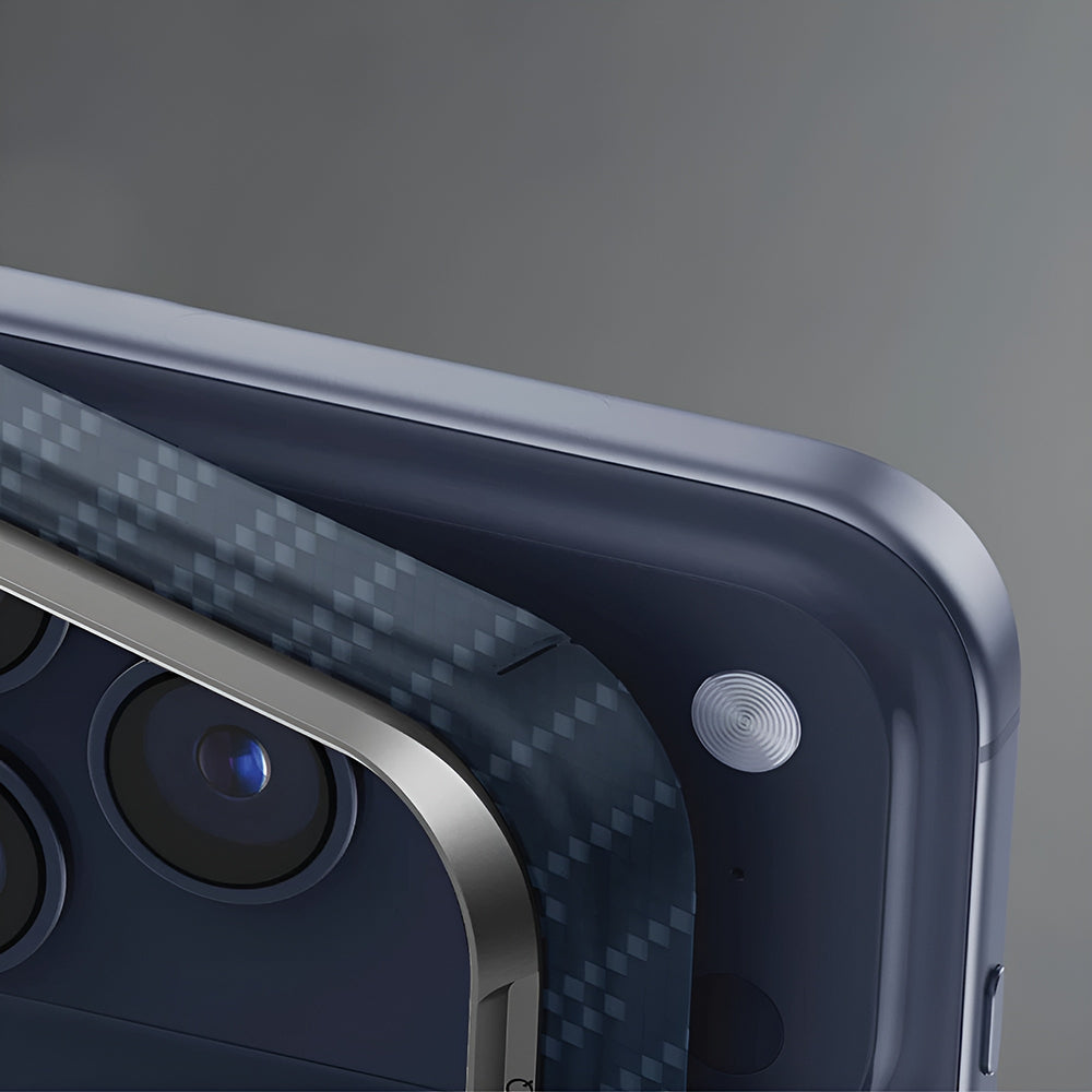 UNIQ - Keva Aramid - iPhone 17 Pro - Frosted Denim