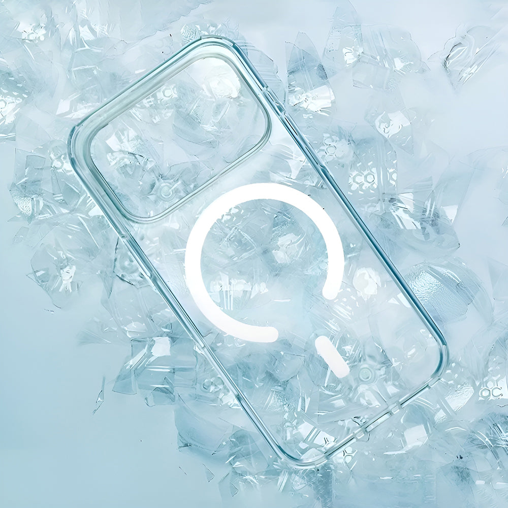 UNIQ Husa de protectie UNIQ Clario MagClick™ Eco-Friendly compatibil cu iPhone 17, Transparent – imagine 6