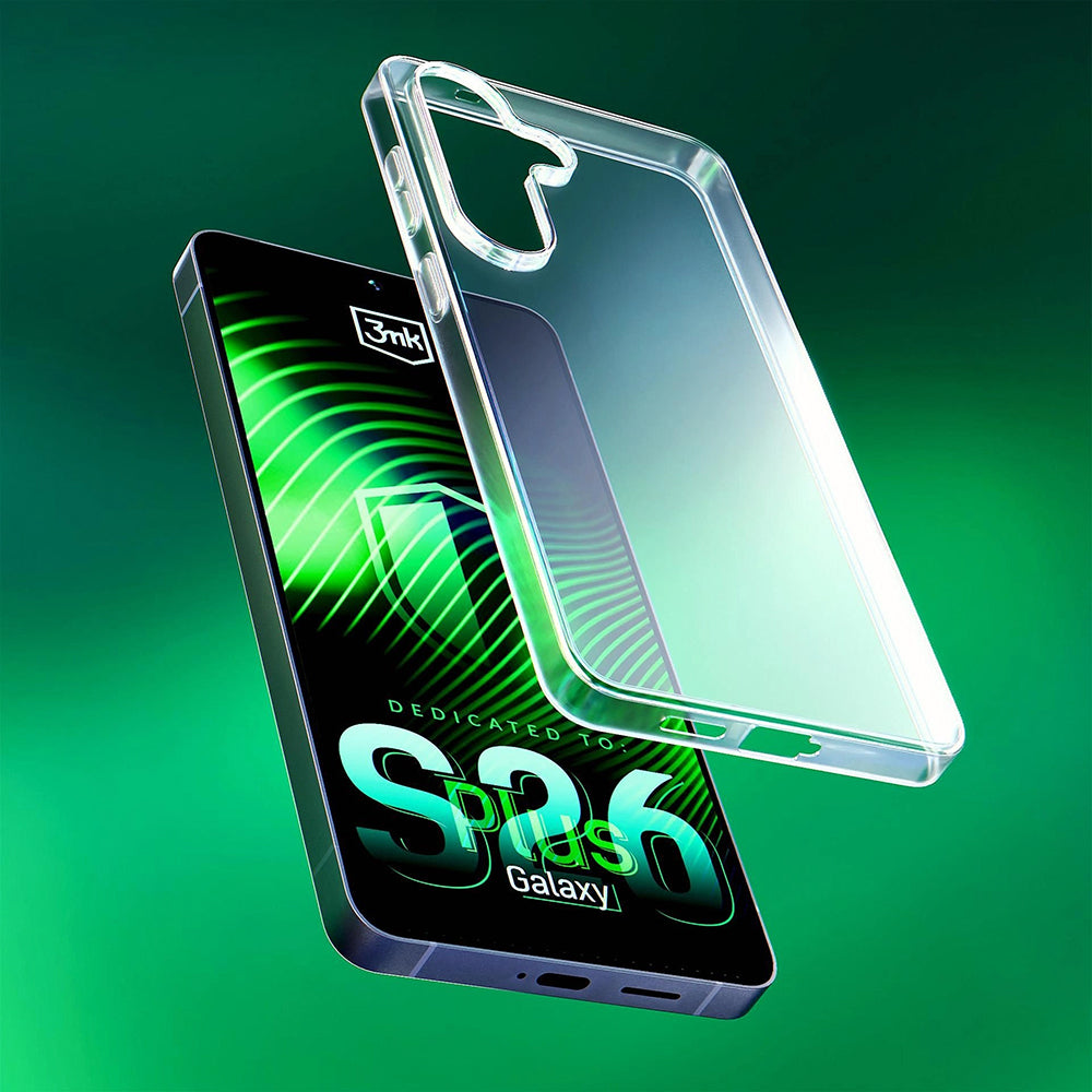 3mk - Clear Case - Samsung Galaxy S26 Plus - Transparent