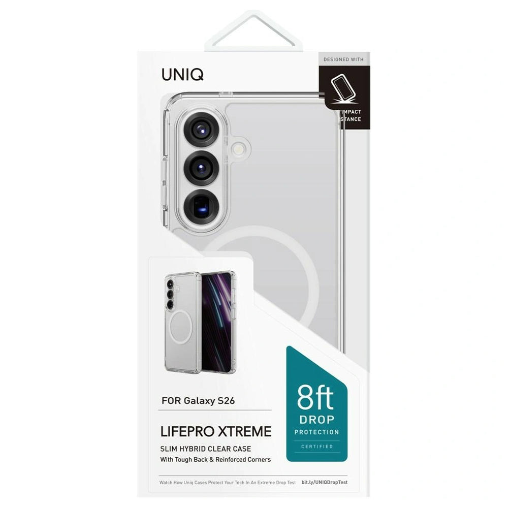 UNIQ - LifePro Xtreme MagClick - Samsung Galaxy S25 - Transparent