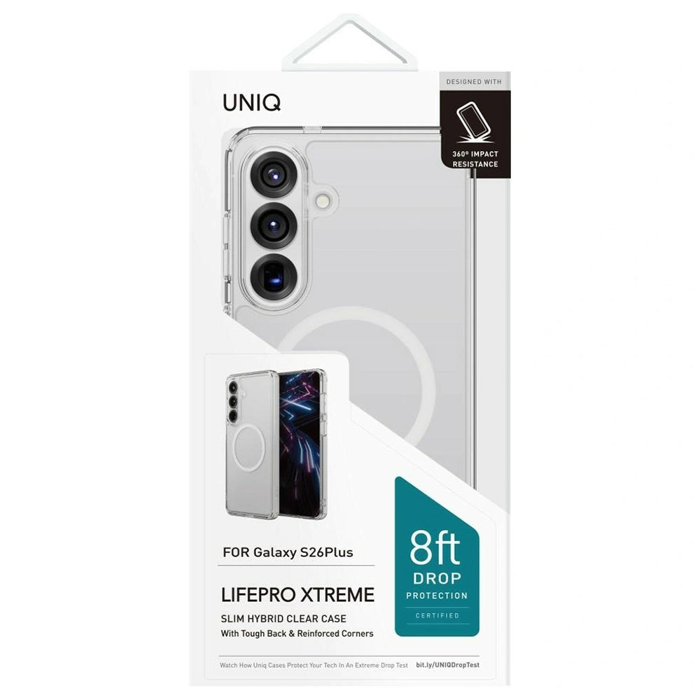 UNIQ - LifePro Xtreme MagClick - Samsung Galaxy S26 Plus - Transparent