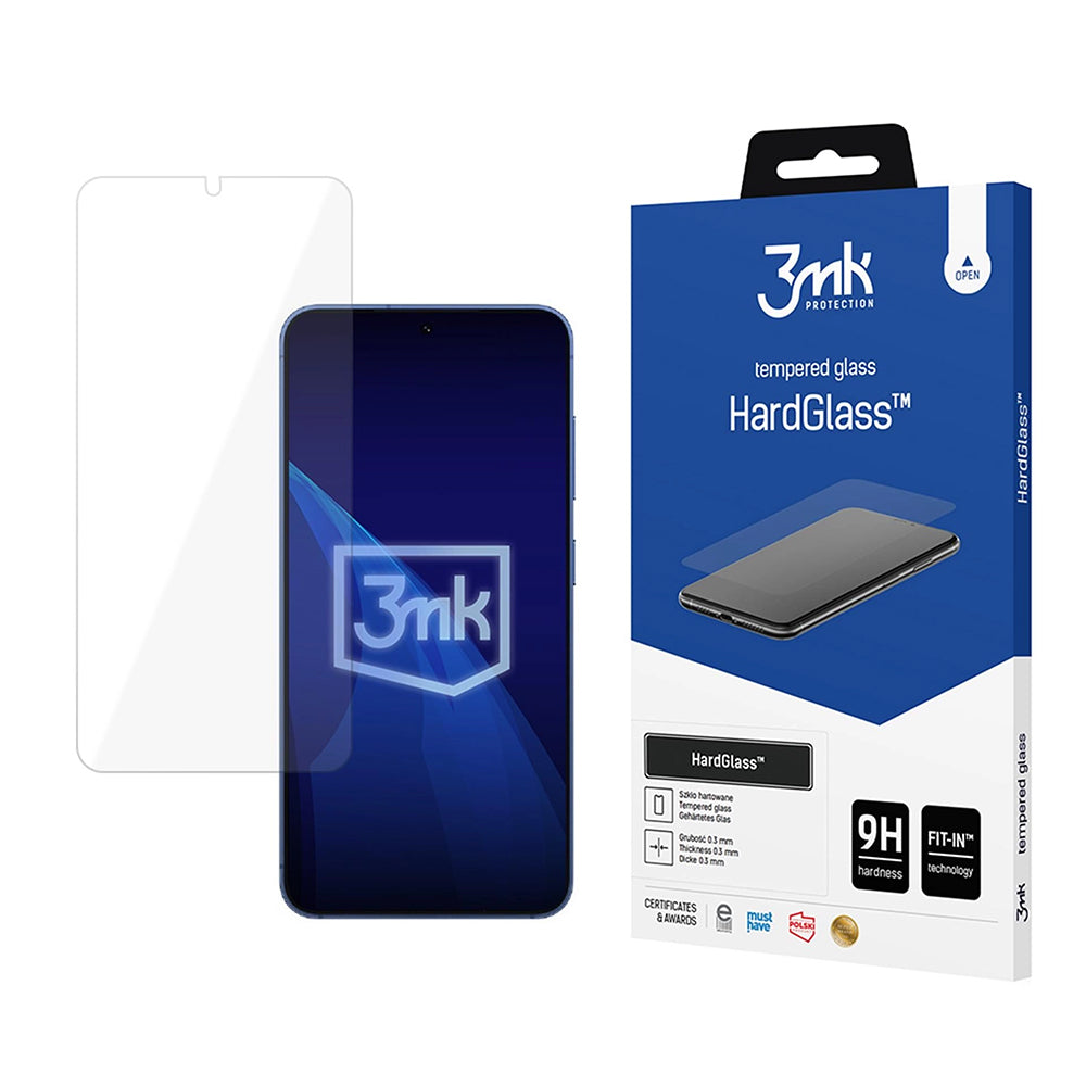 3mk - HardGlass Screen Protector - Samsung Galaxy S26 - Clear