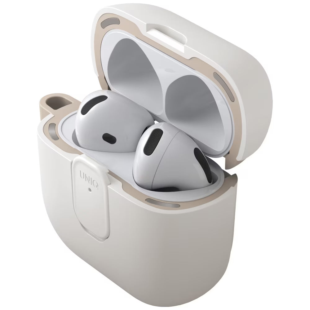UNIQ - Clyde Series - AirPods 4 - Gray / Beige