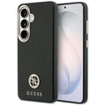 Guess - Rhinestone Round Logo MagSafe (GUHMS26MPGCRMDEK) - Samsung Galaxy S26 Plus - Black