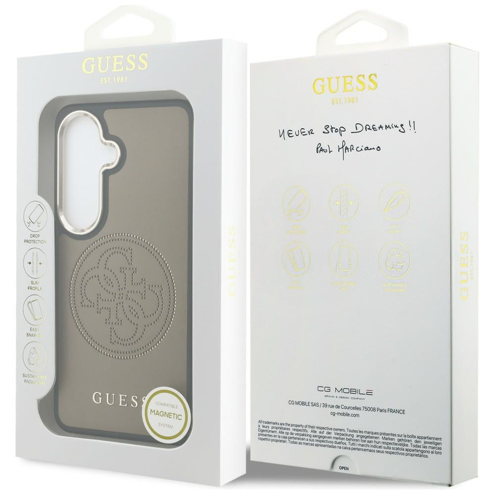 Guess - Perforated Logo MagSafe (GUHMS26S5PG4SRGW) - Samsung Galaxy S26 - Brown