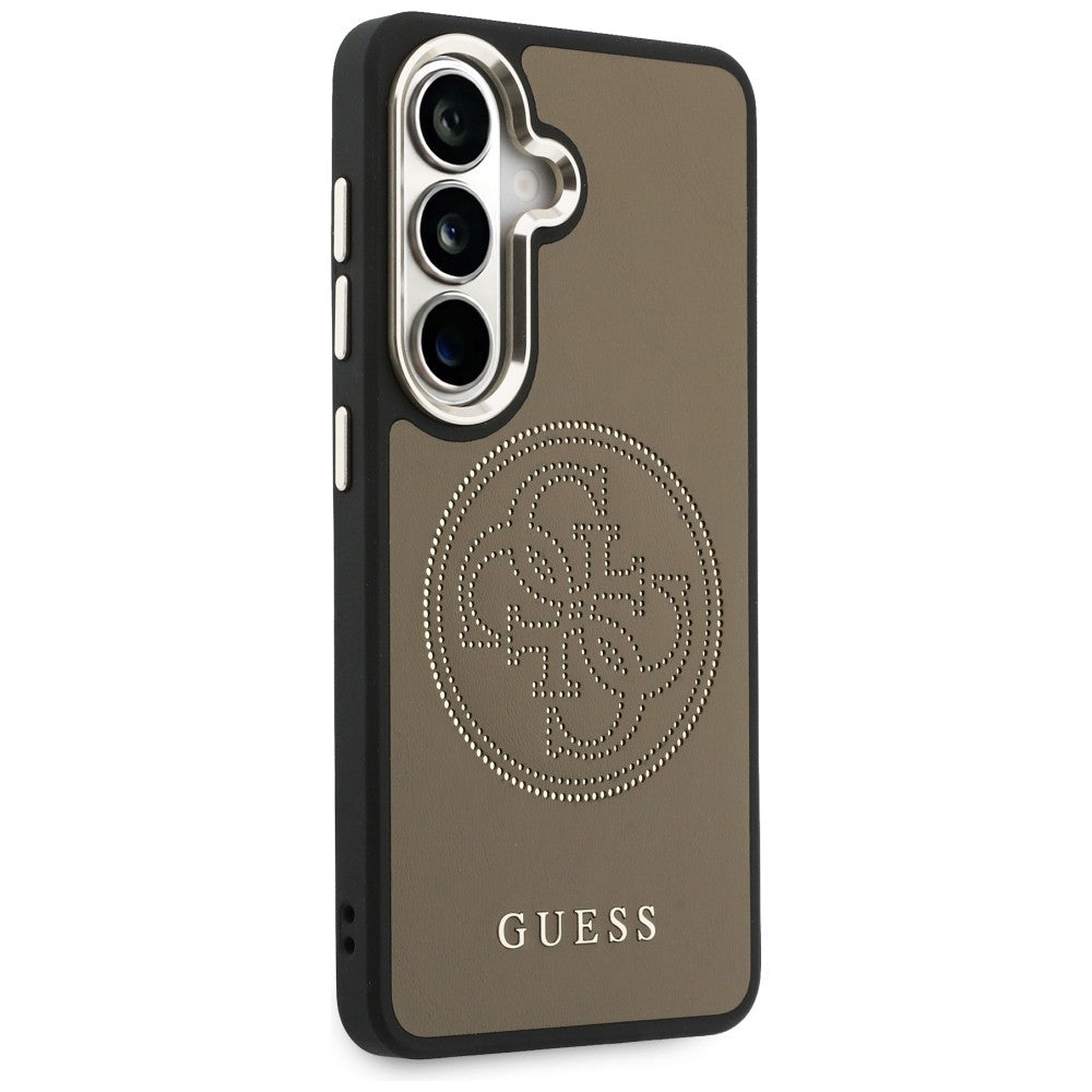 Guess - Perforated Logo MagSafe (GUHMS26S5PG4SRGW) - Samsung Galaxy S26 - Brown