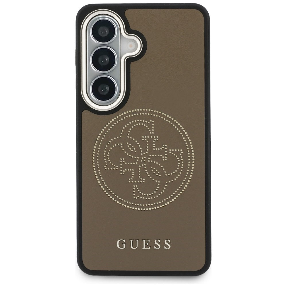 Guess - Perforated Logo MagSafe (GUHMS26S5PG4SRGW) - Samsung Galaxy S26 - Brown