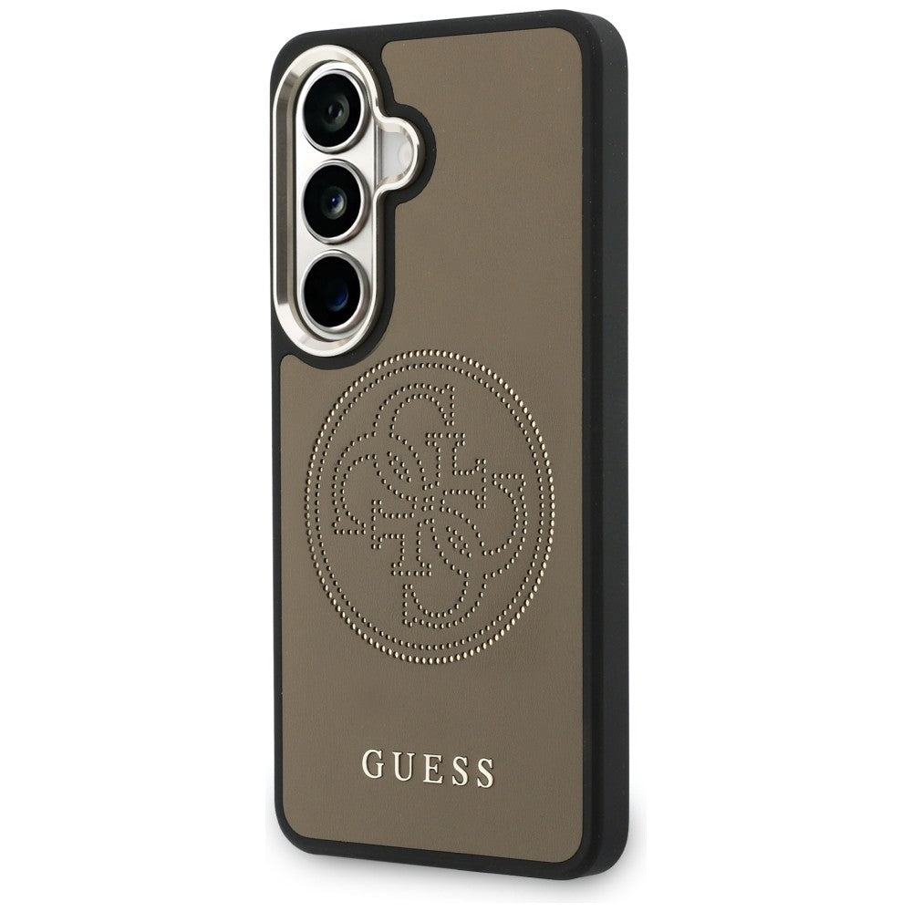 Guess - Perforated Logo MagSafe (GUHMS26S5PG4SRGW) - Samsung Galaxy S26 - Brown