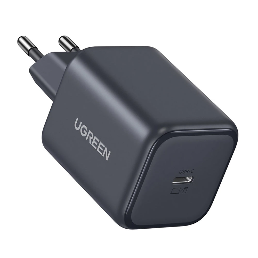 Incarcator Ugreen (65052), USB-C, 45W, GaN, Negru