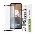 Techsuit - 111D Full Cover / Full Glue Glass - Motorola Moto G32 - Black