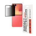 Techsuit - 111D Privacy Full Glue [Front Screen] - Samsung Galaxy Z Flip7 - Black
