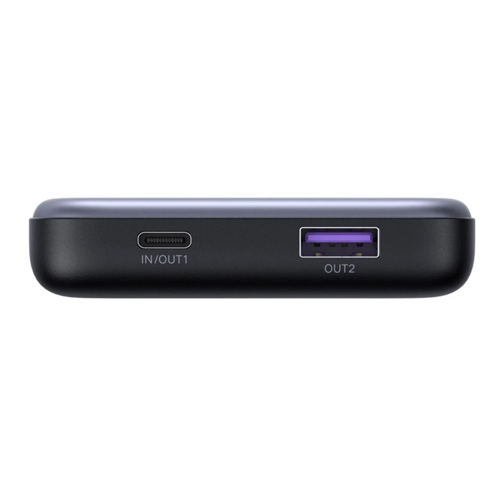 Ugreen - Power Bank PB507 (75131B) - Fast Charging, Digital Display, USB, Type-C, 22.5W, 10000mAh - Grey