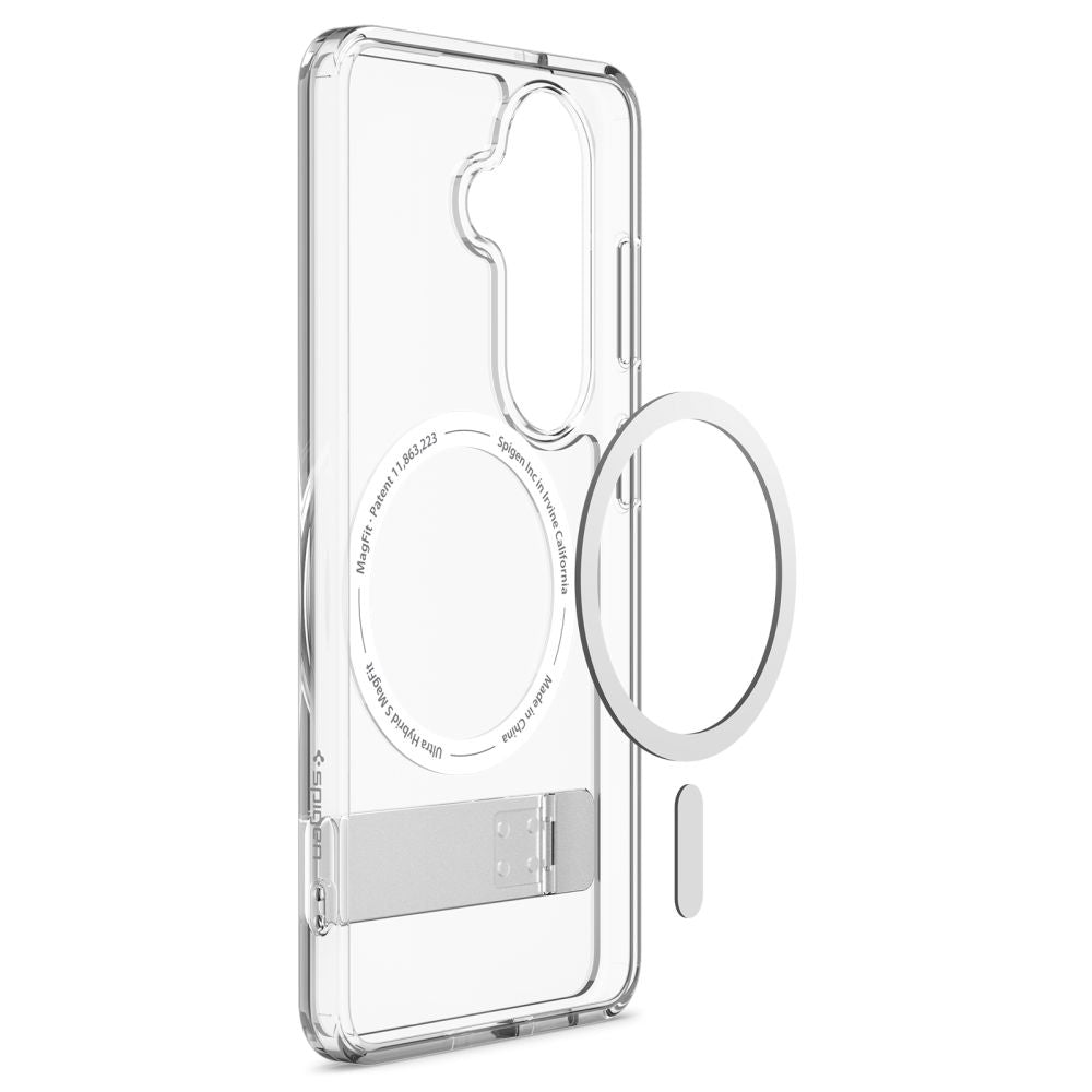 Spigen - Ultra Hybrid S MagSafe (ACS11050) - Samsung Galaxy S26 Plus - Clear White