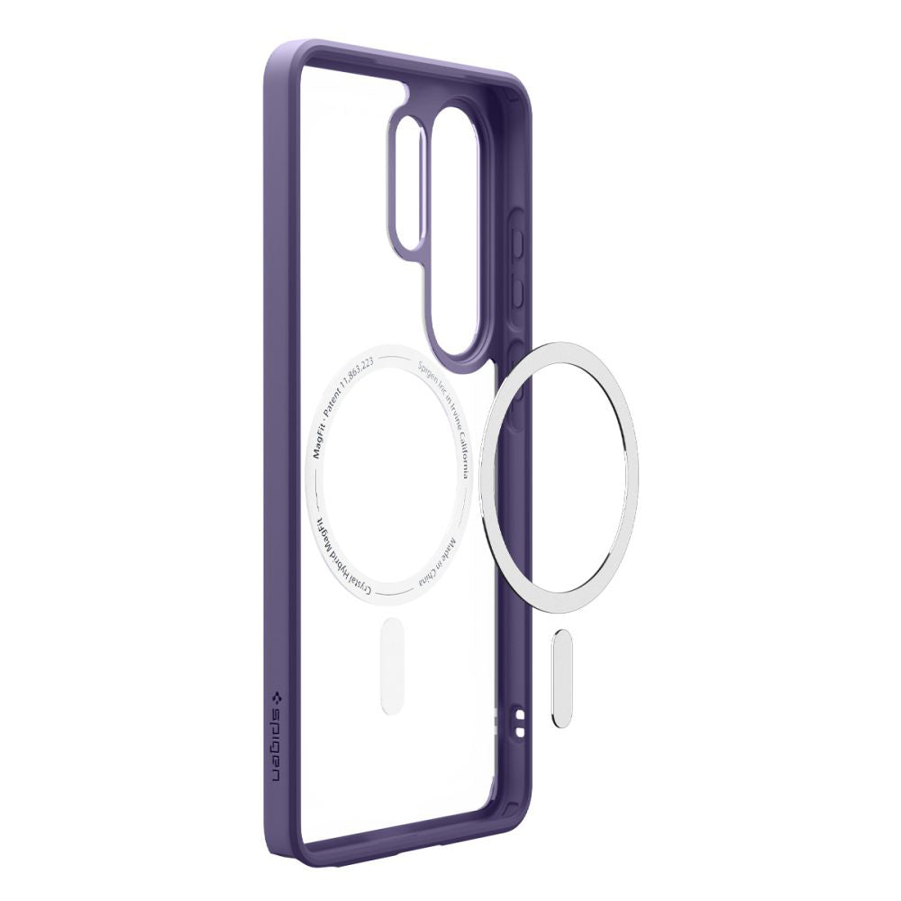 Spigen Husa de protectie Spigen Ultra Hybrid MagSafe (ACS11208) compatibil cu Samsung Galaxy S26 Ultra, Mov Inchis – ima