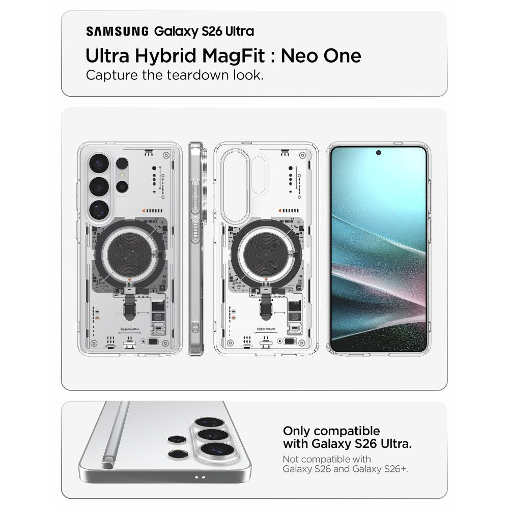 Spigen - Ultra Hybrid MagSafe (ACS11206) - Samsung Galaxy S26 Ultra - Neo One