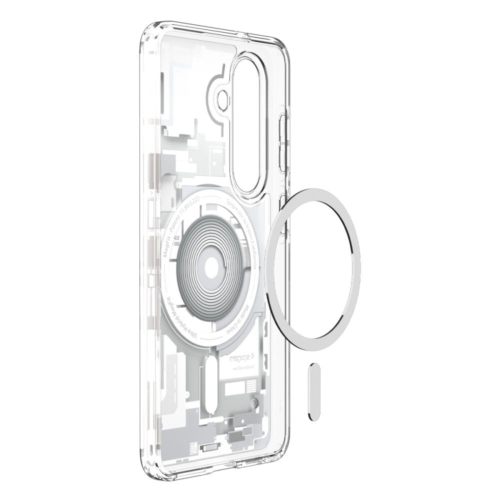 Spigen - Ultra Hybrid MagSafe (ACS10712) - Samsung Galaxy S26 Plus - Zero One White